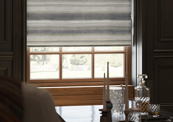 Ombre Velvet, Overcast - Roman Blind - Image 5